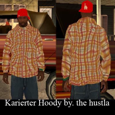 Karierter Hoody